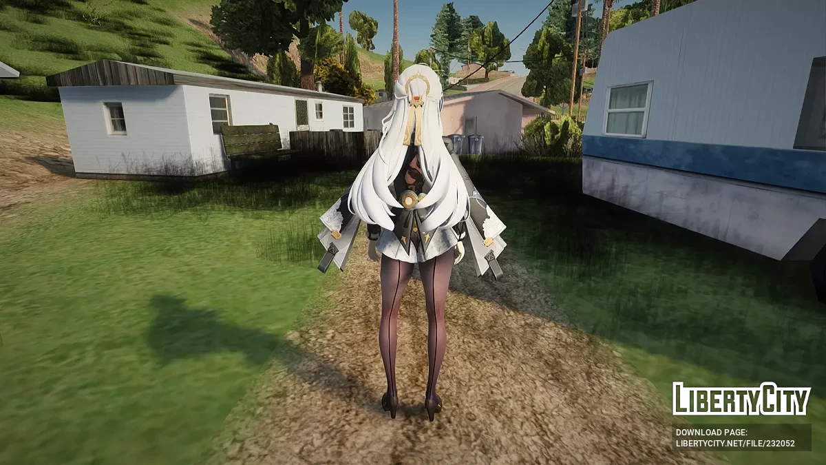 Yi Xuan из Zenless Zone Zero / GTA San Andreas