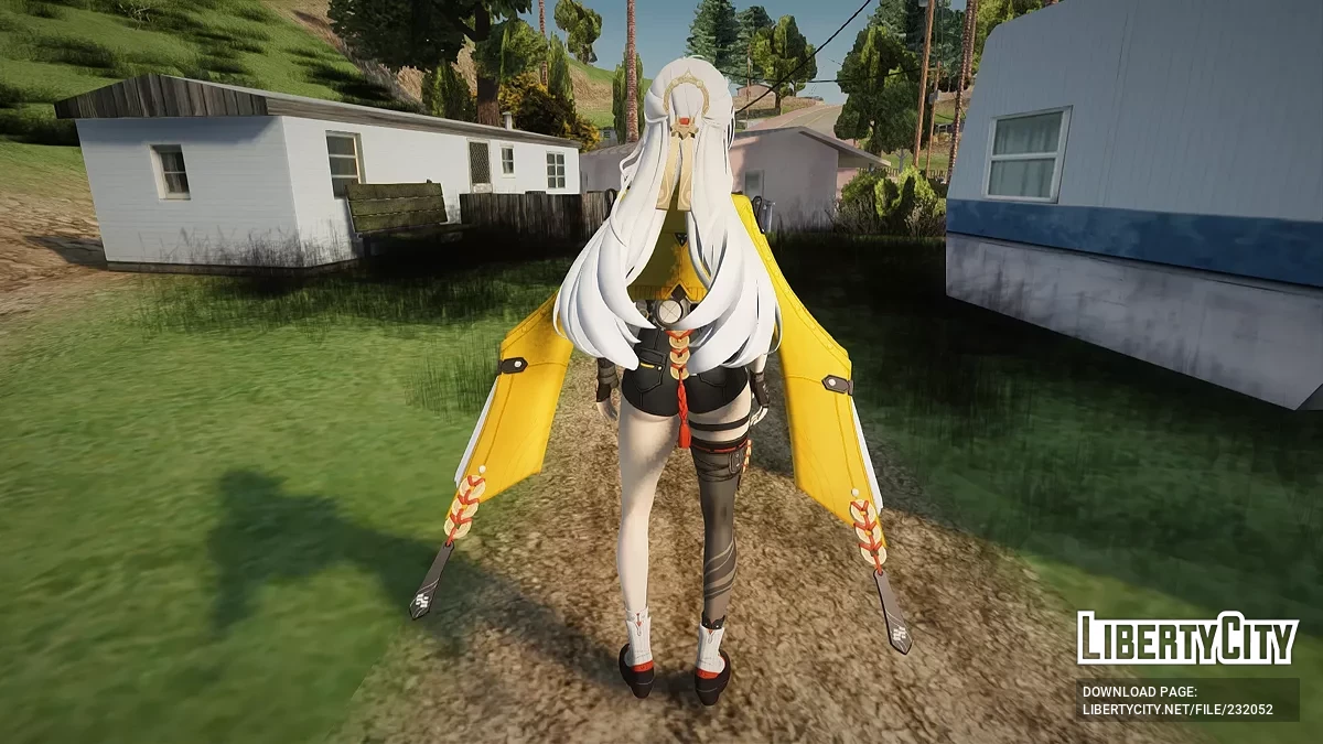 Yi Xuan из Zenless Zone Zero / GTA San Andreas