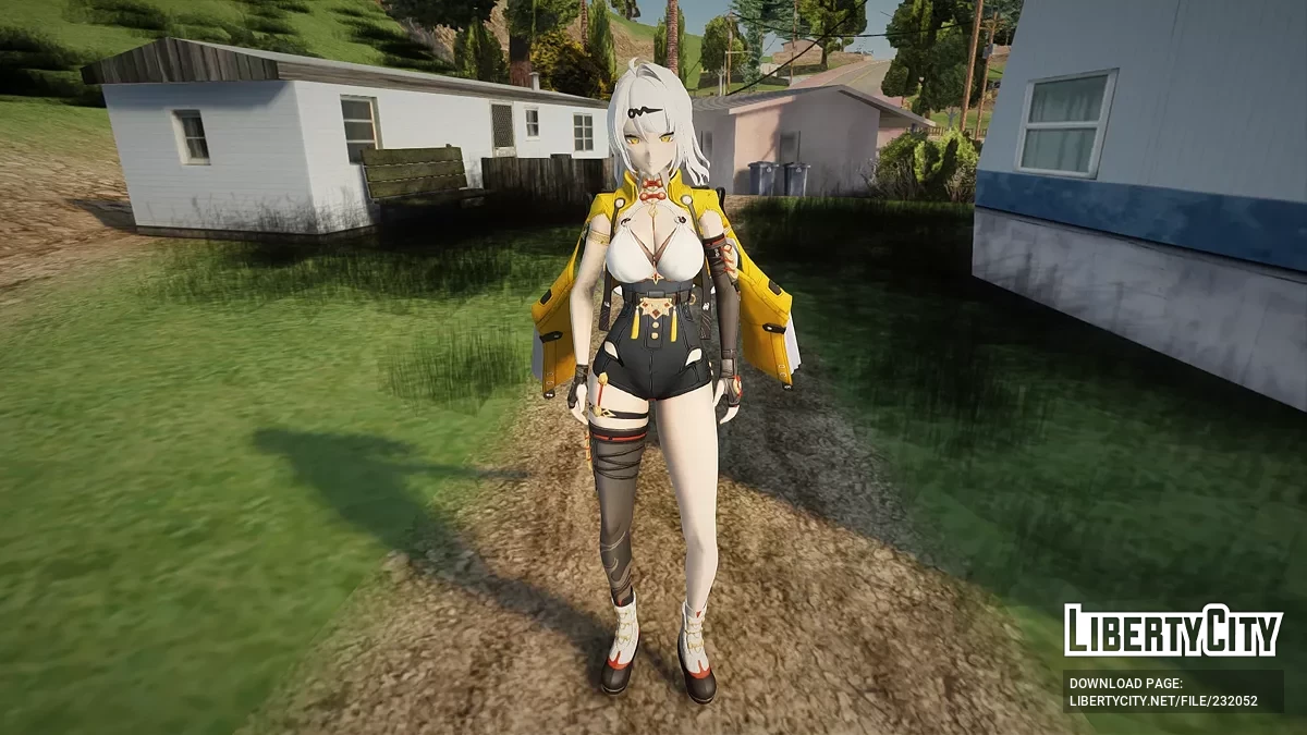 Yi Xuan из Zenless Zone Zero / GTA San Andreas