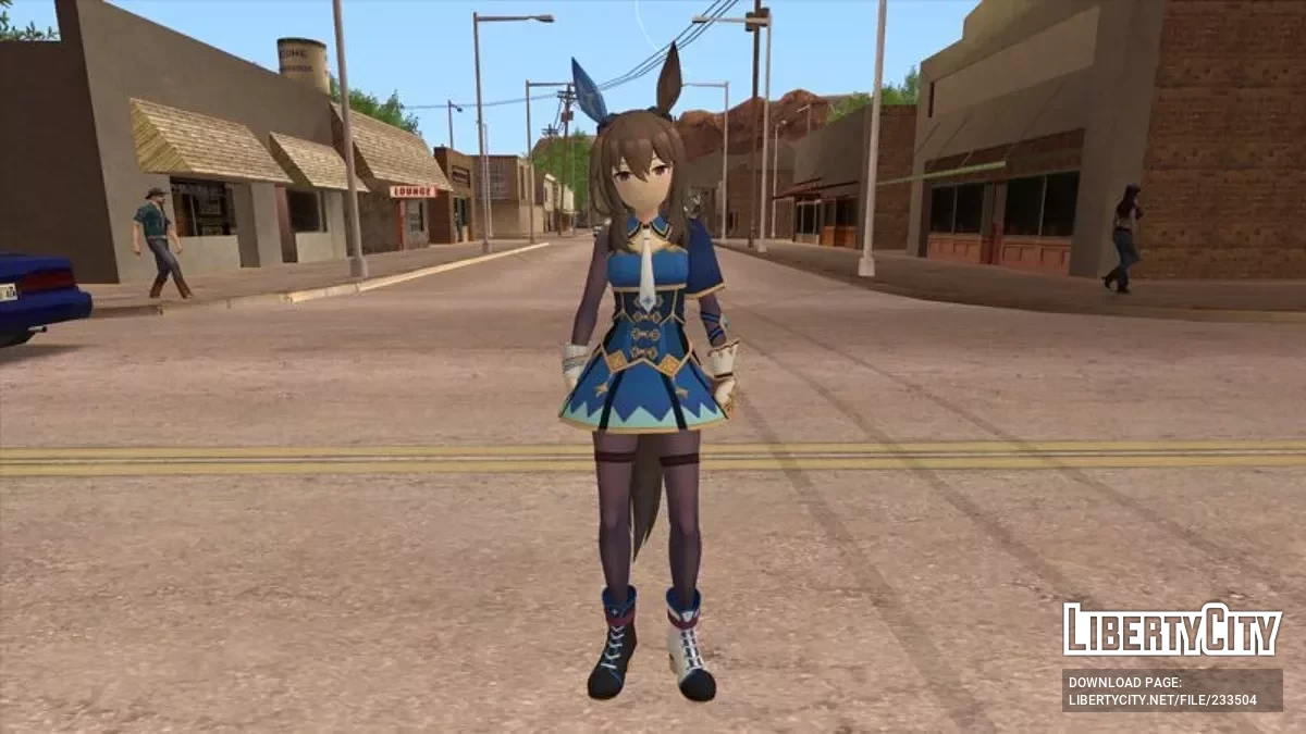 Адмайр Вега из Uma Musume / GTA San Andreas