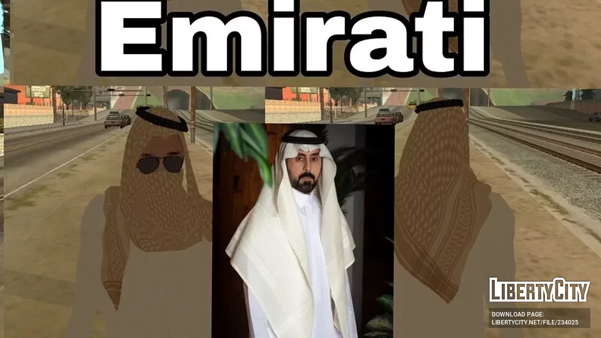 Пакет скинов арабов - арабы Ближнего Востока / GTA San Andreas