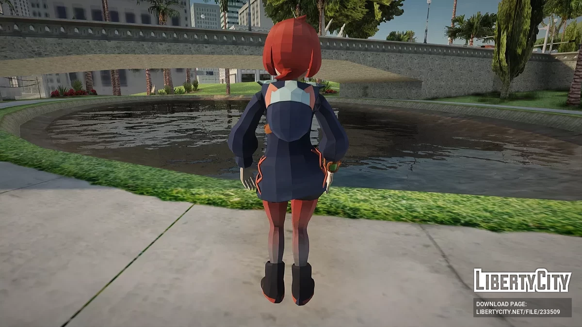 Арезу из Pokemon Legends Arceus / GTA San Andreas