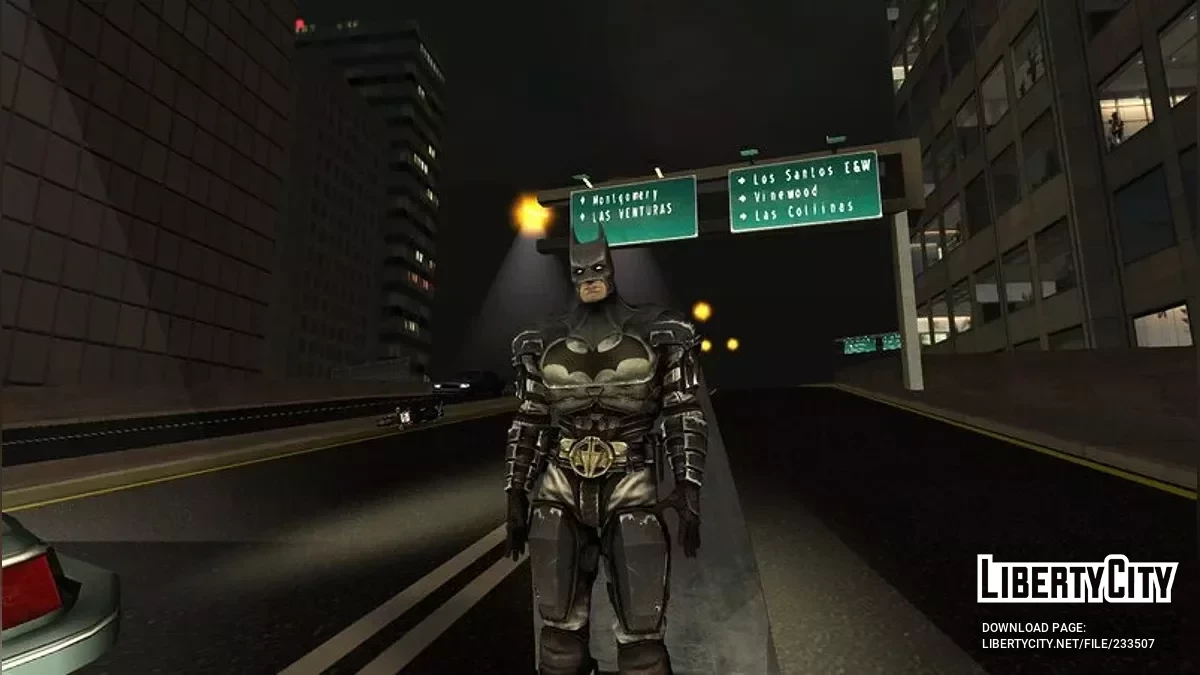 Бэтмен из Arkham Insurgency / GTA San Andreas