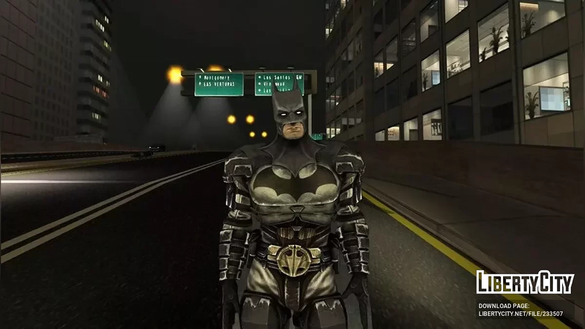Бэтмен из Arkham Insurgency / GTA San Andreas