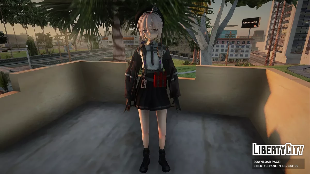 Чейенн из Girls' Frontline: Exilium / GTA San Andreas