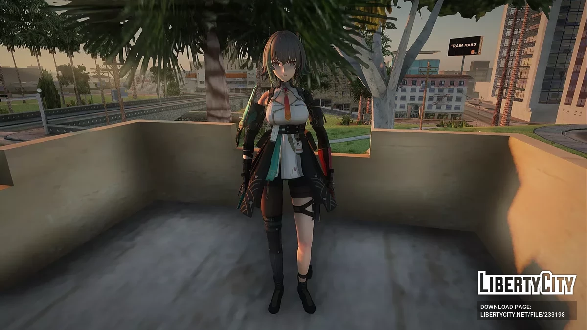 Чжаохуэй из Girls' Frontline: Exilium / GTA San Andreas