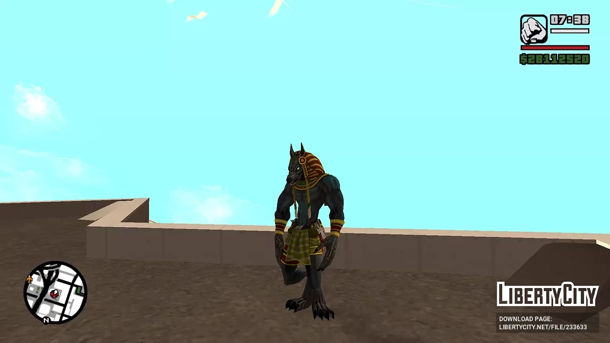 Классический Анубис (SMITE) / GTA San Andreas