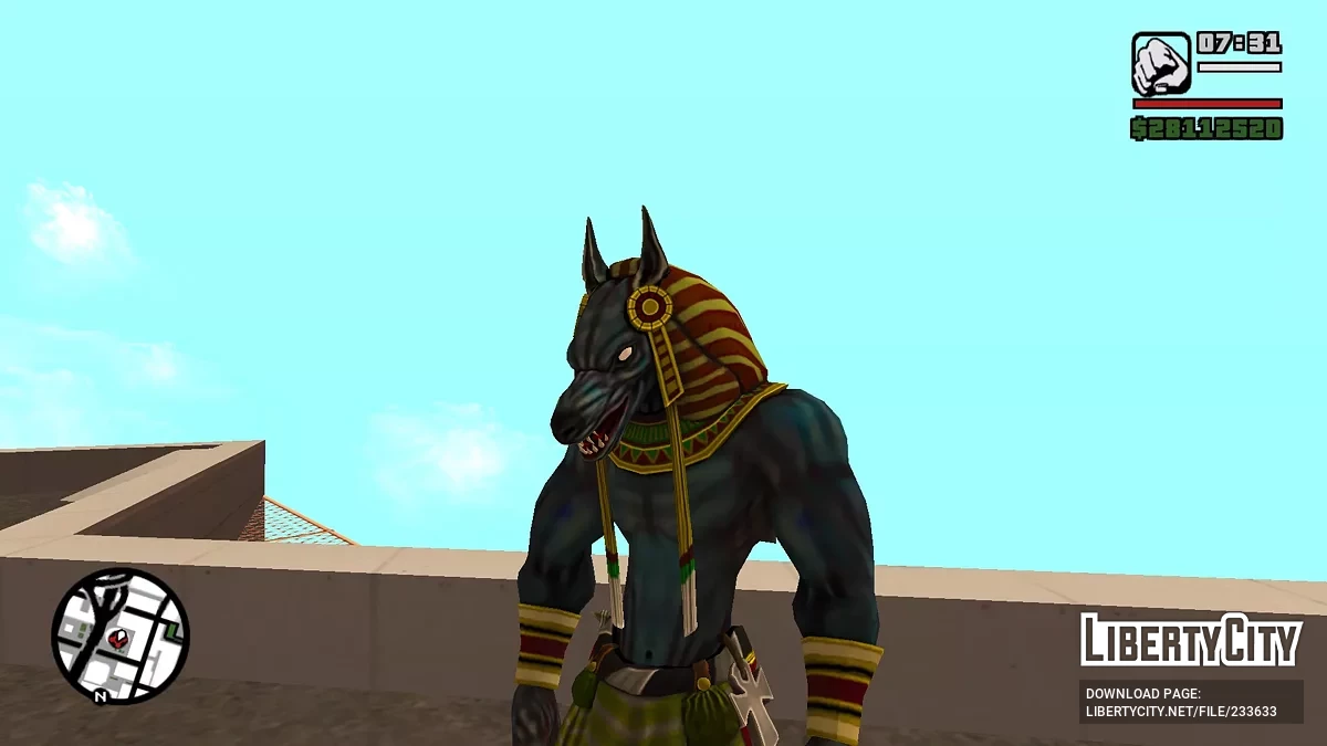 Классический Анубис (SMITE) / GTA San Andreas