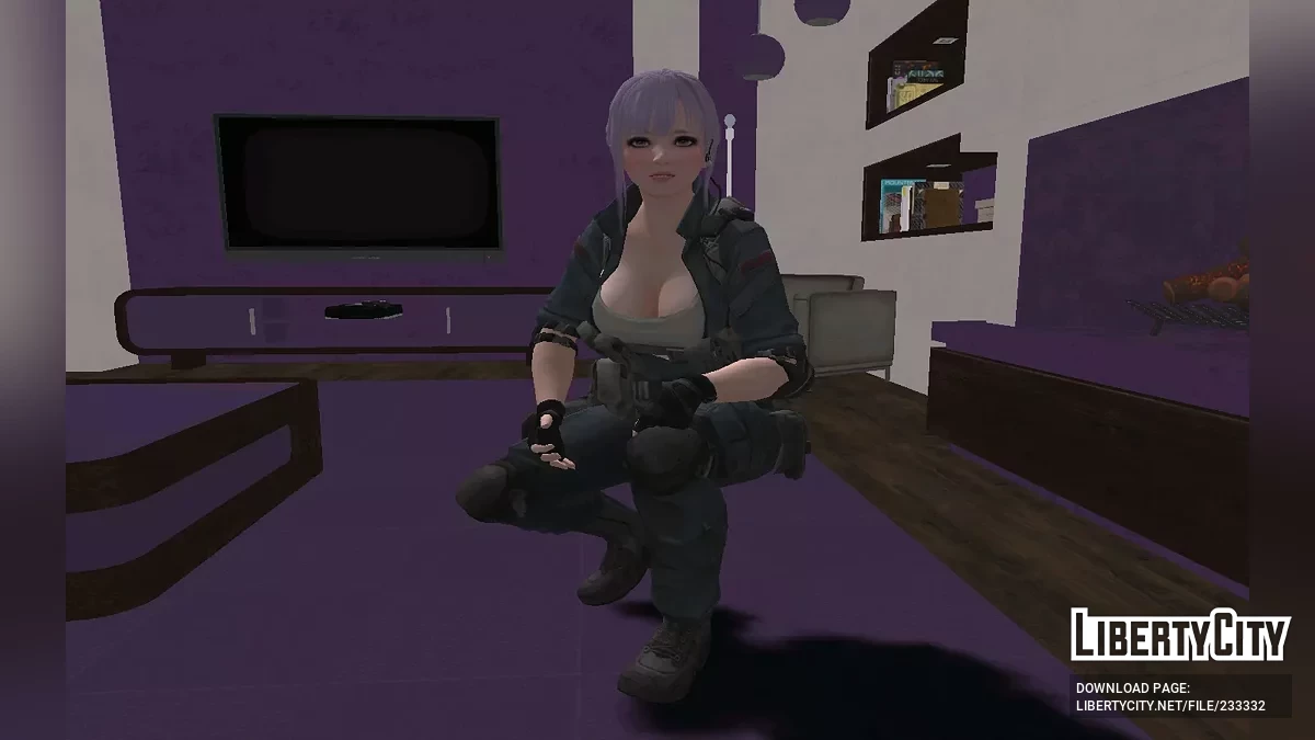 DOAXVV Фиона - Агент S.W.A.T / GTA San Andreas