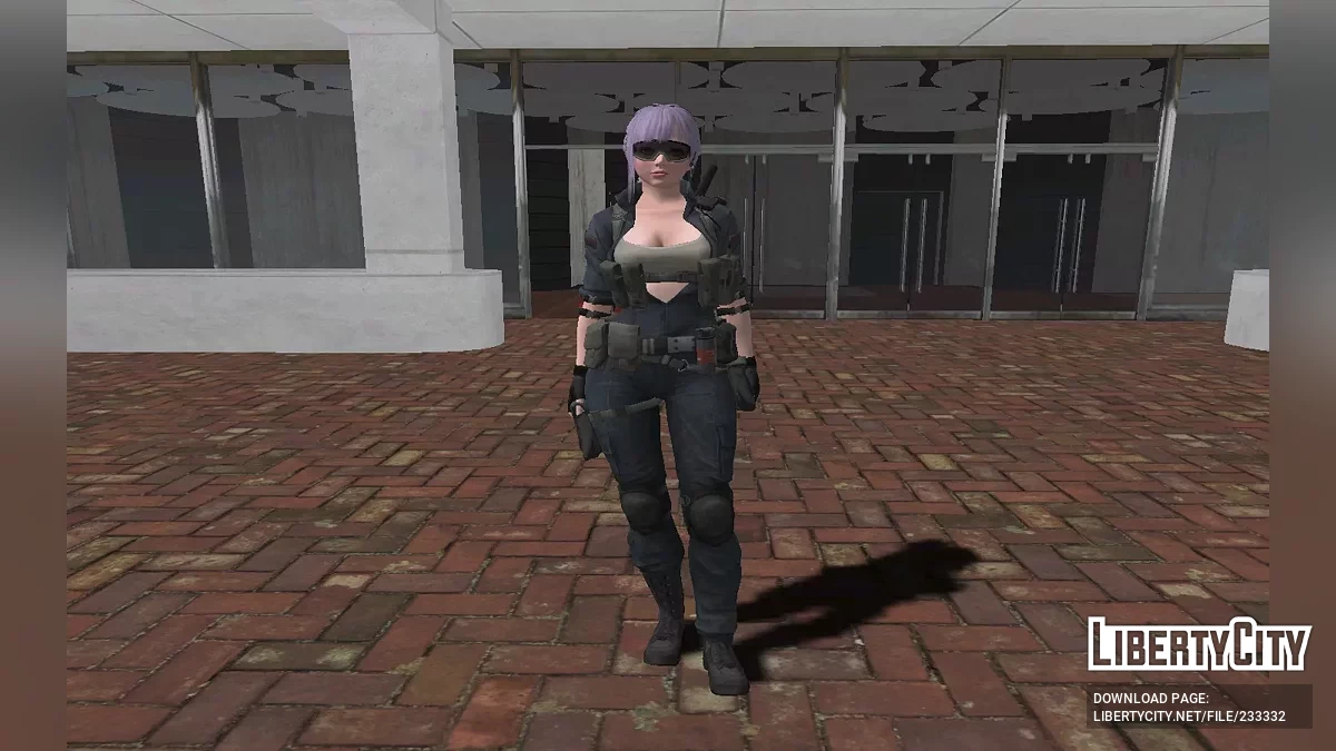 DOAXVV Фиона - Агент S.W.A.T / GTA San Andreas