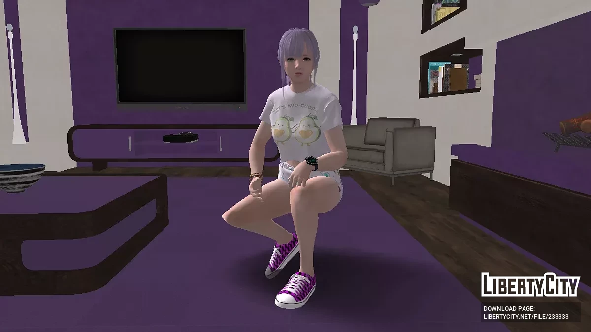 DOAXVV Фиона - Набор Авокадо / GTA San Andreas