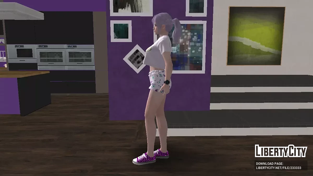 DOAXVV Фиона - Набор Авокадо / GTA San Andreas