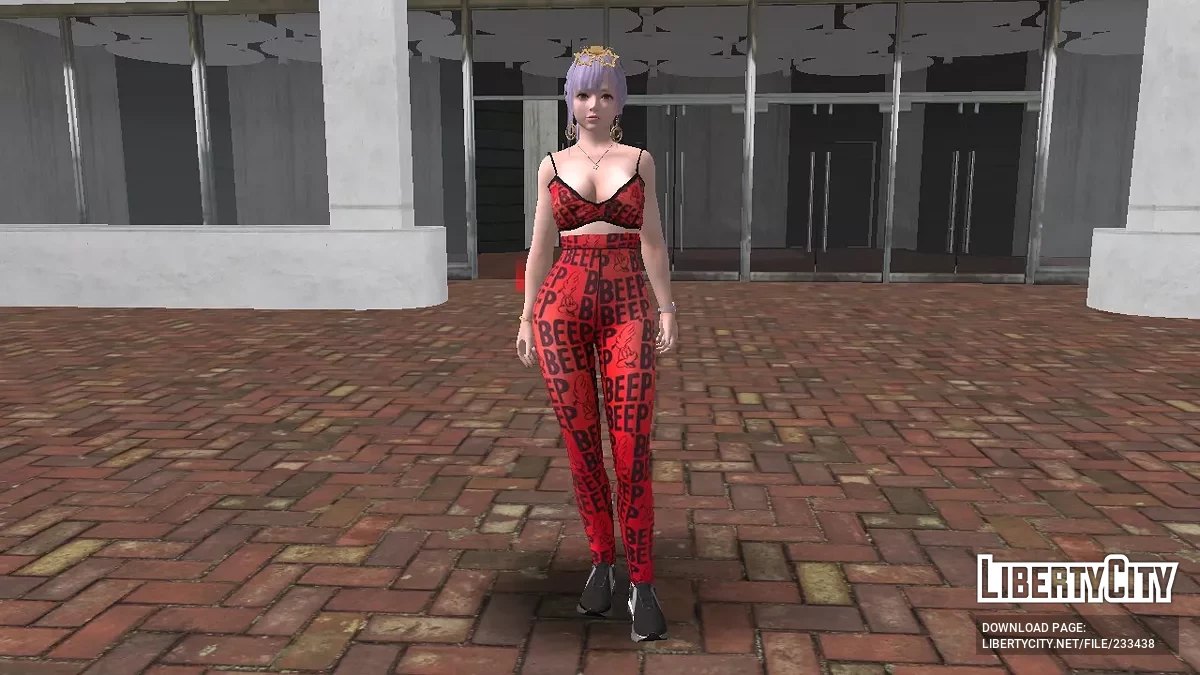 Cпортивный скин Фионы из Dead or Alive / GTA San Andreas