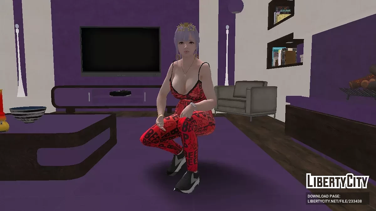 Cпортивный скин Фионы из Dead or Alive / GTA San Andreas