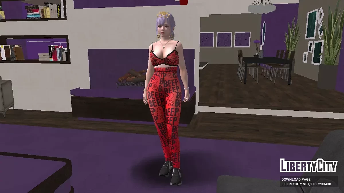 Cпортивный скин Фионы из Dead or Alive / GTA San Andreas