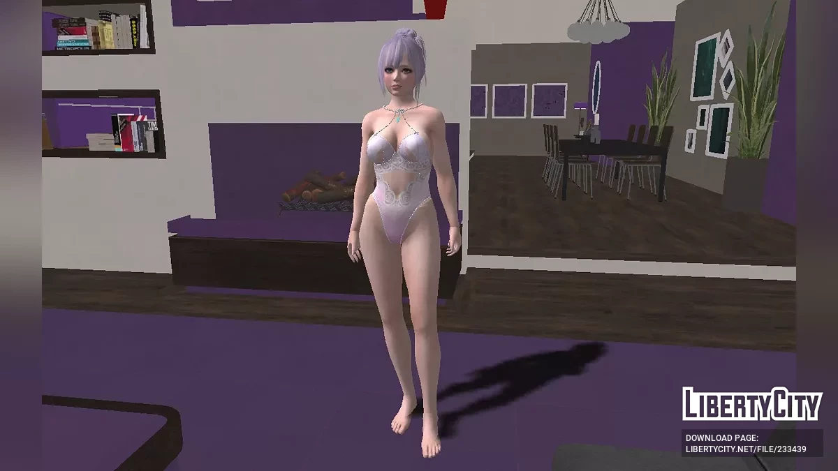 Фиона из Dead or Alive в наряде «Días de Amor» / GTA San Andreas