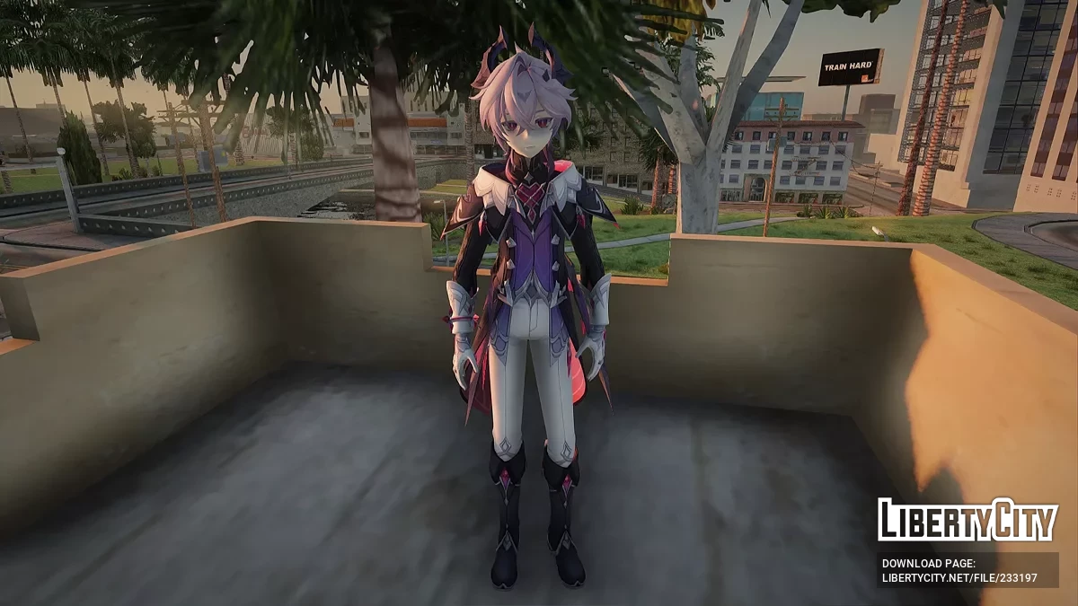 Дурина из Genshin Impact / GTA San Andreas