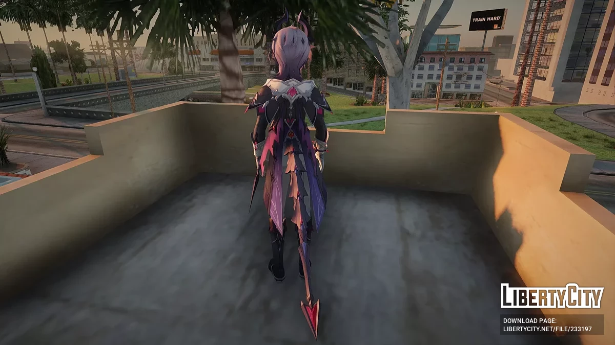 Дурина из Genshin Impact / GTA San Andreas