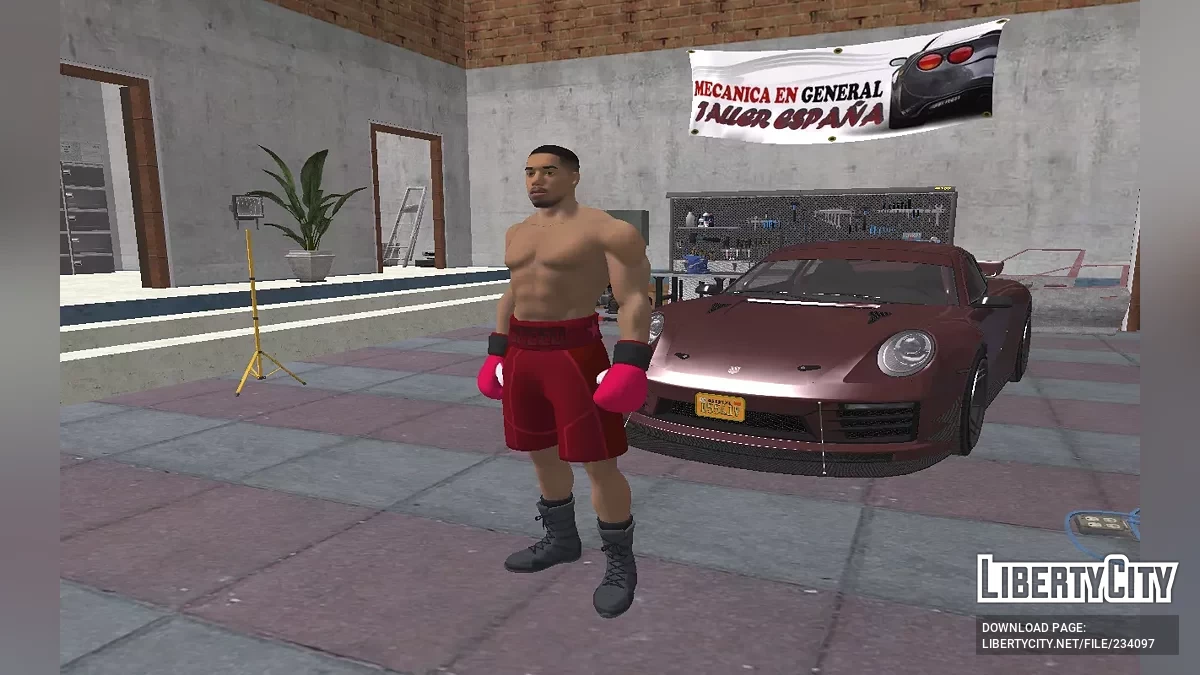 Адонис Крид из Fortnite / GTA San Andreas