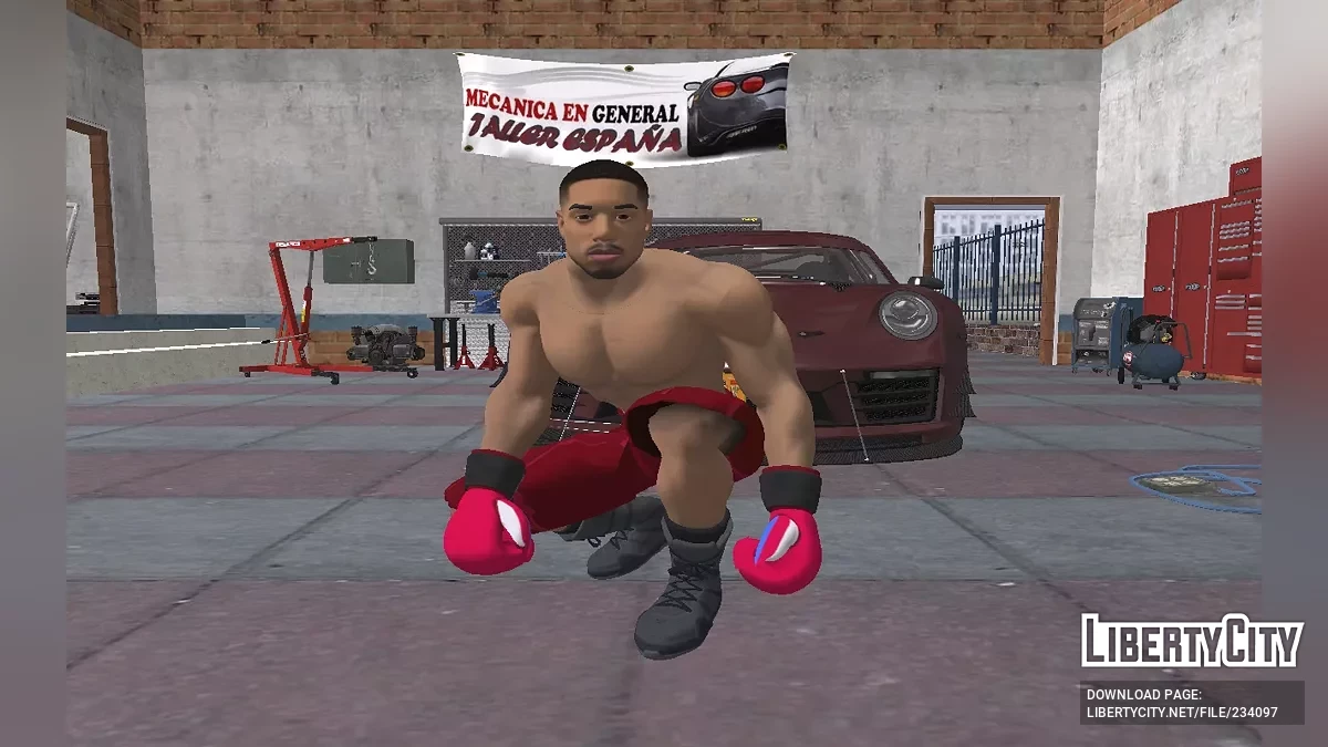 Адонис Крид из Fortnite / GTA San Andreas