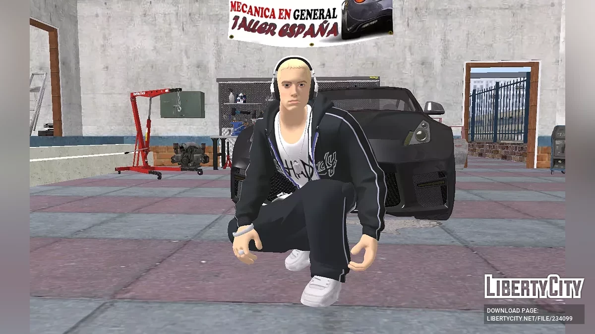 Эминем Слим Шейди из Fortnite / GTA San Andreas