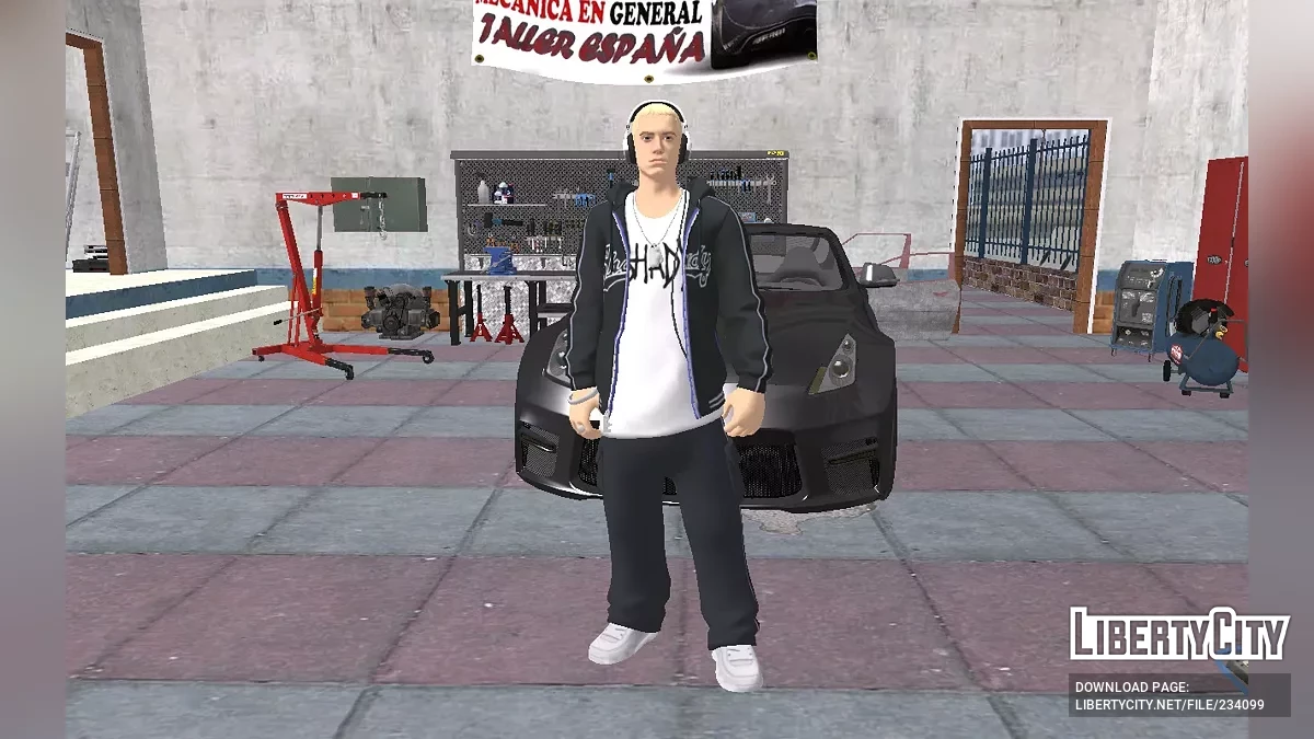 Эминем Слим Шейди из Fortnite / GTA San Andreas