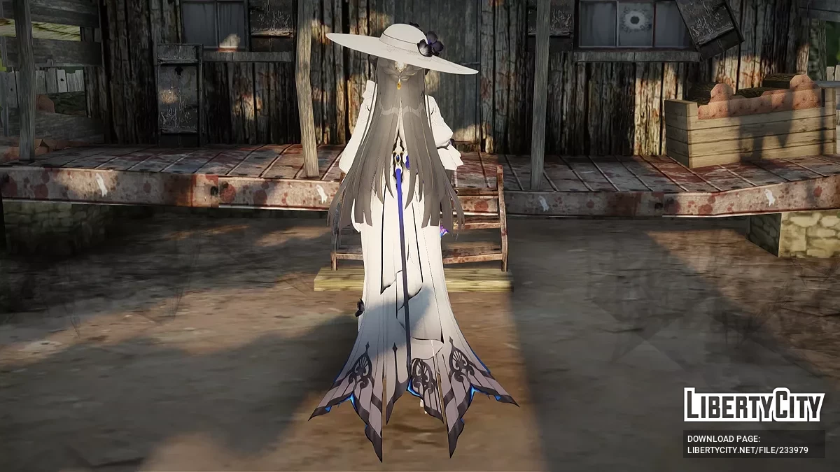 Георгина из Honkai: Star Rail / GTA San Andreas