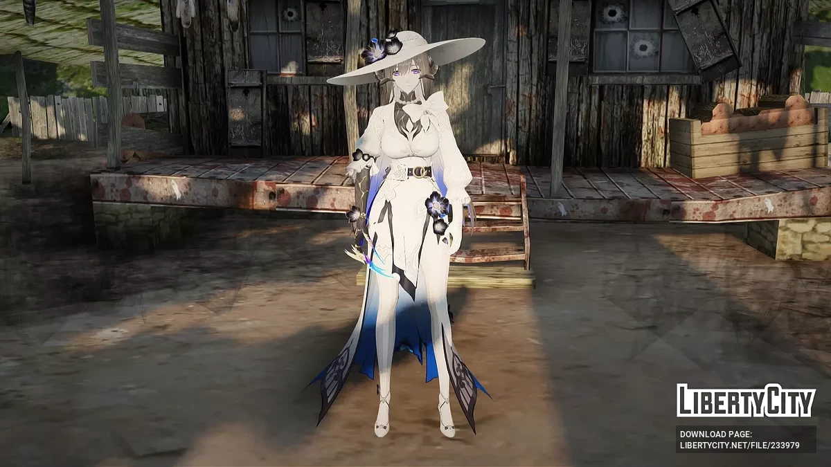 Георгина из Honkai: Star Rail / GTA San Andreas