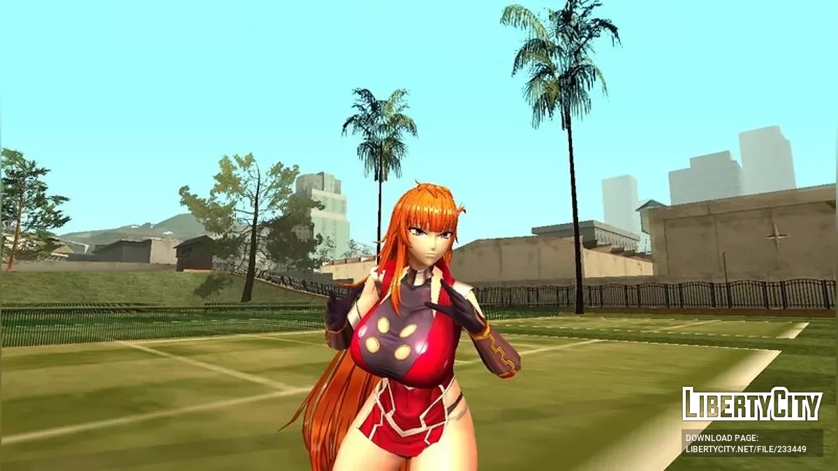 Камимура Майка из Action Taimanin / GTA San Andreas