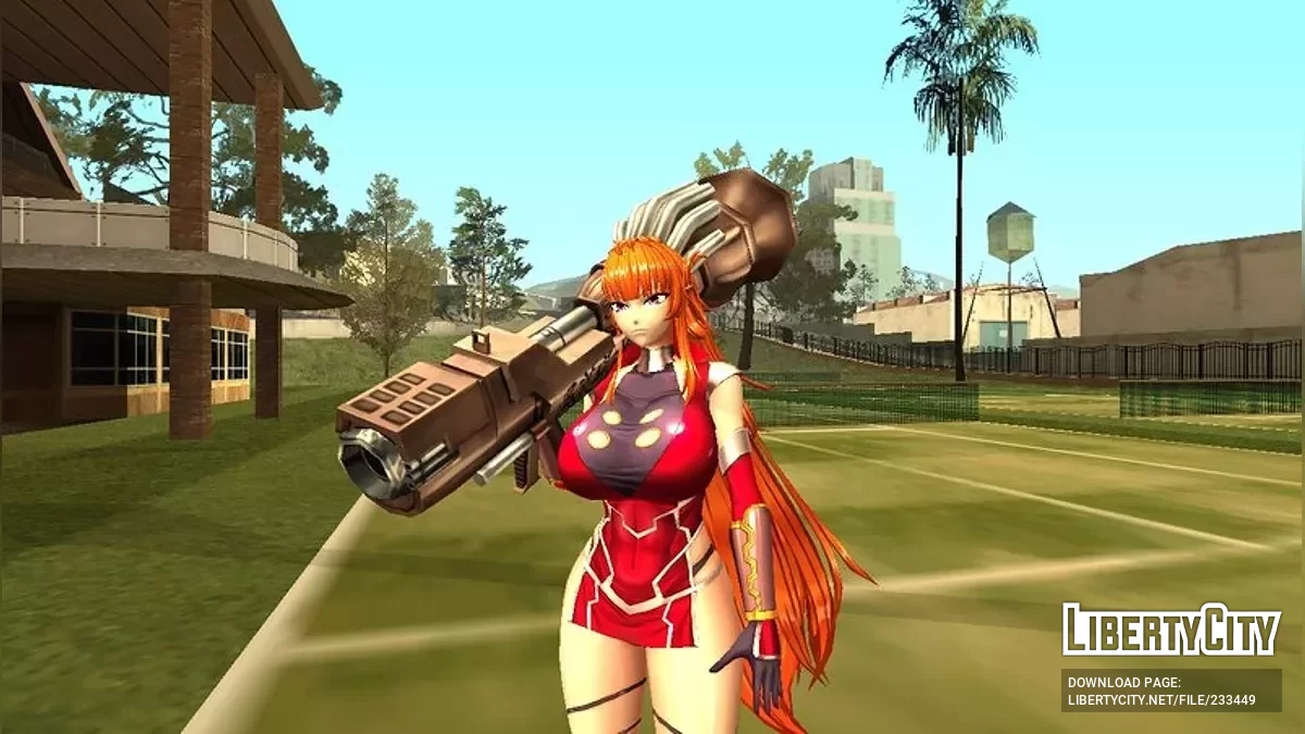 Камимура Майка из Action Taimanin / GTA San Andreas