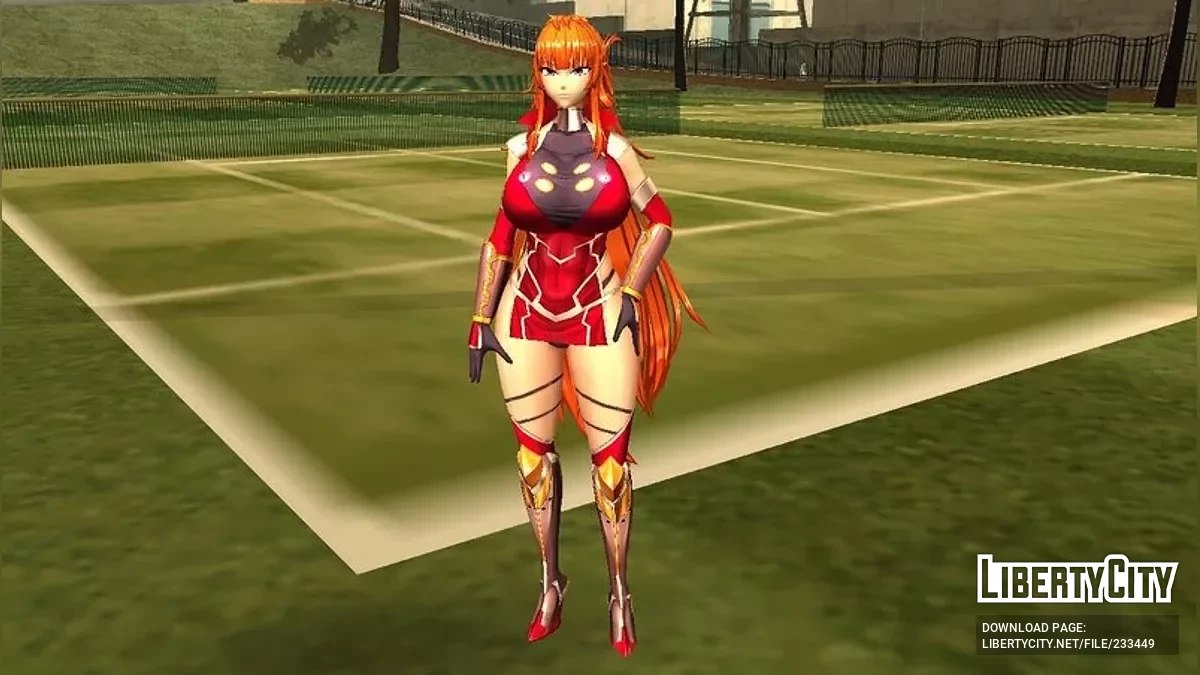 Камимура Майка из Action Taimanin / GTA San Andreas