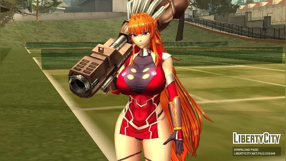 Камимура Майка из Action Taimanin / GTA San Andreas