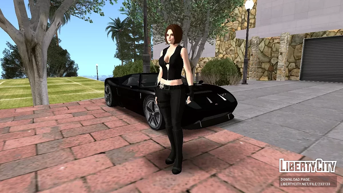 KOF XIV Удушение - Костюм Агента / GTA San Andreas