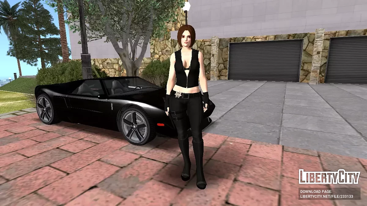 KOF XIV Удушение - Костюм Агента / GTA San Andreas