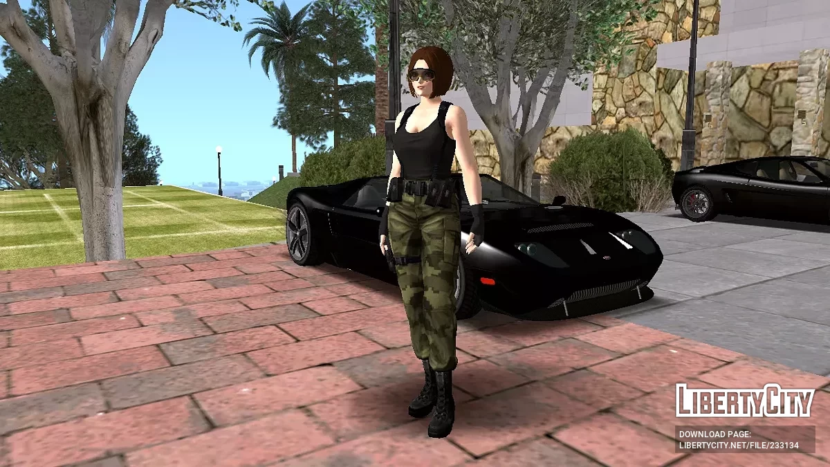 KOF XIV Удушение - Тактическая Армия / GTA San Andreas