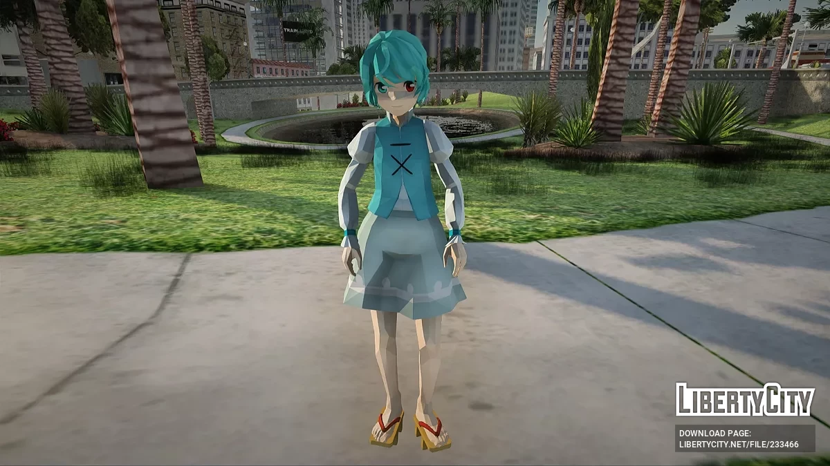 Когаса Татара из Touhou / GTA San Andreas