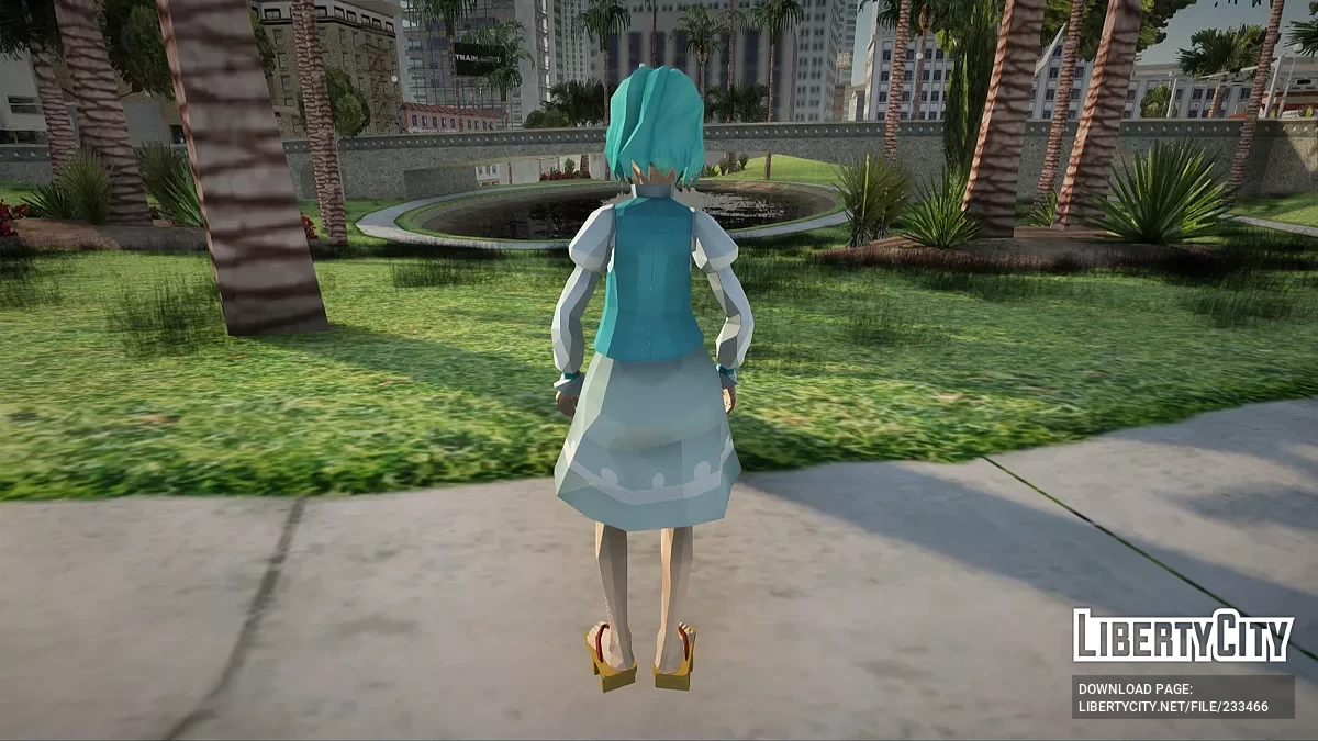 Когаса Татара из Touhou / GTA San Andreas