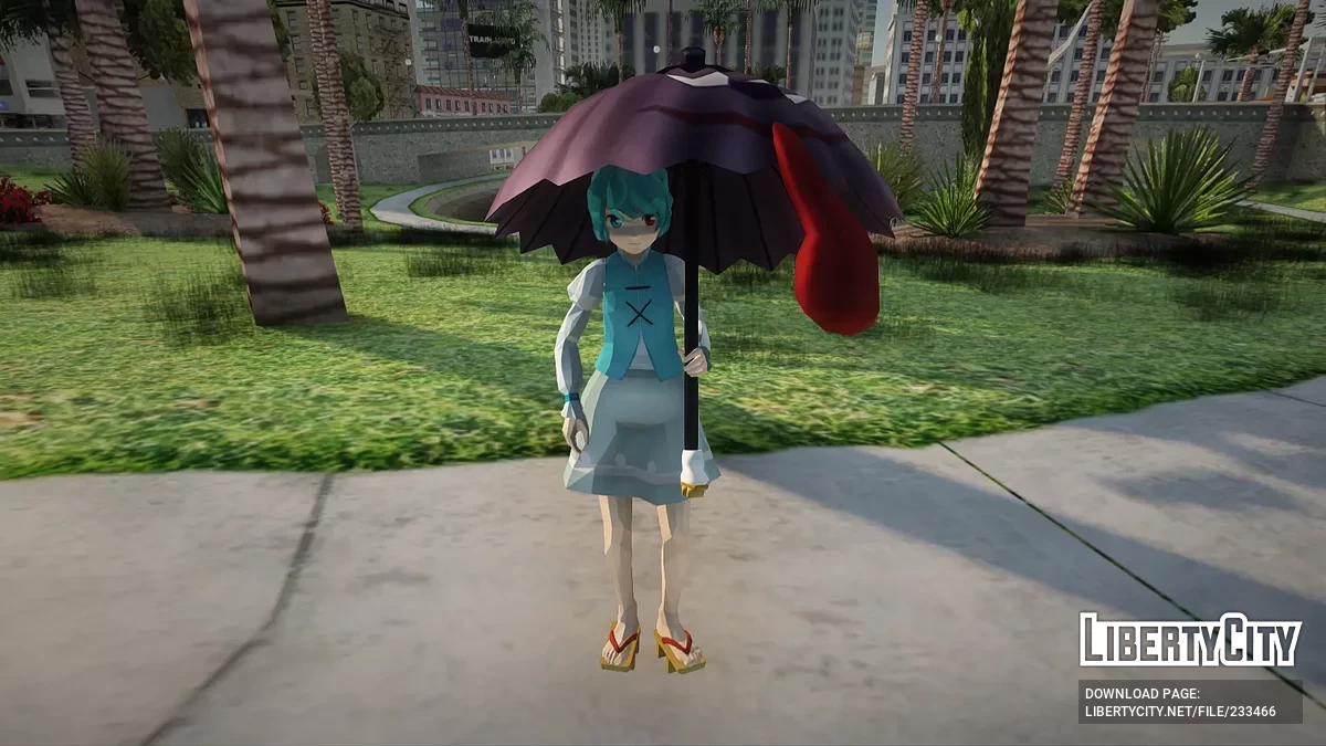 Когаса Татара из Touhou / GTA San Andreas