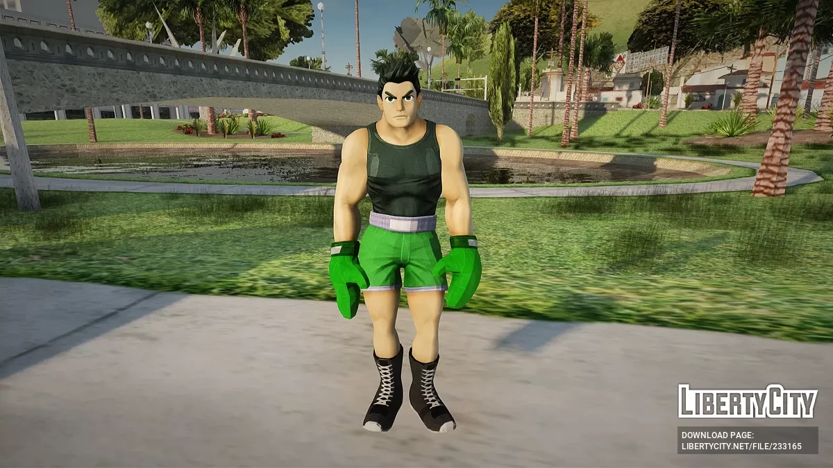 Литтл Мак из Super Smash Bros: Ultimate / GTA San Andreas