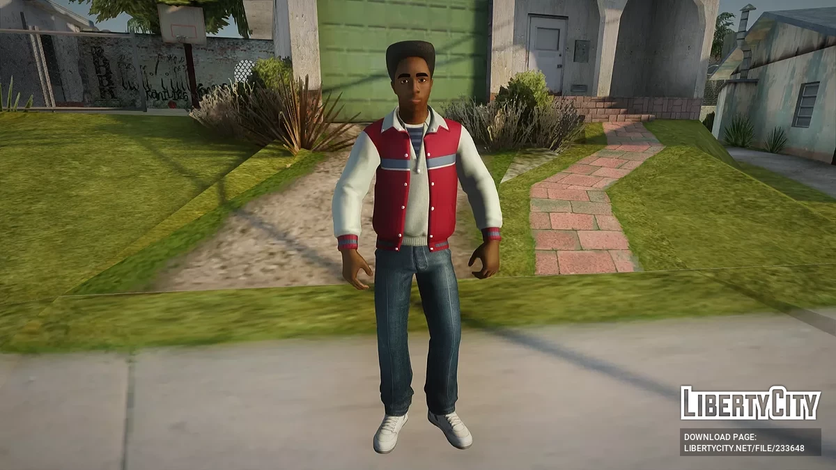 Лукас Синклер из сериала «Очень странные дела» / GTA San Andreas