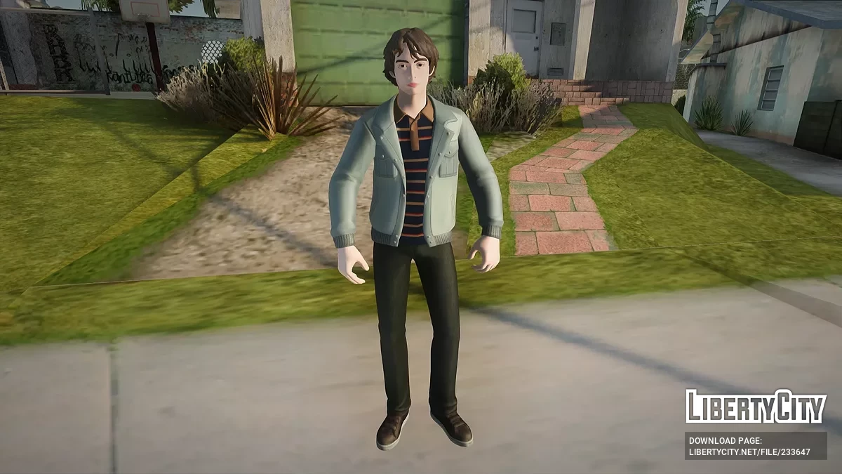 Майк Уилер из сериала «Очень странные дела» / GTA San Andreas