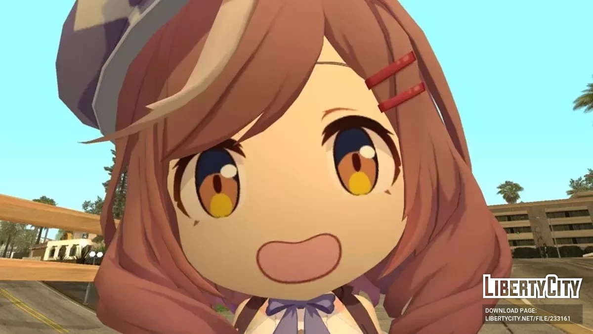 Матикане Танхойзер (Чibi-версия) из Uma Musume / GTA San Andreas