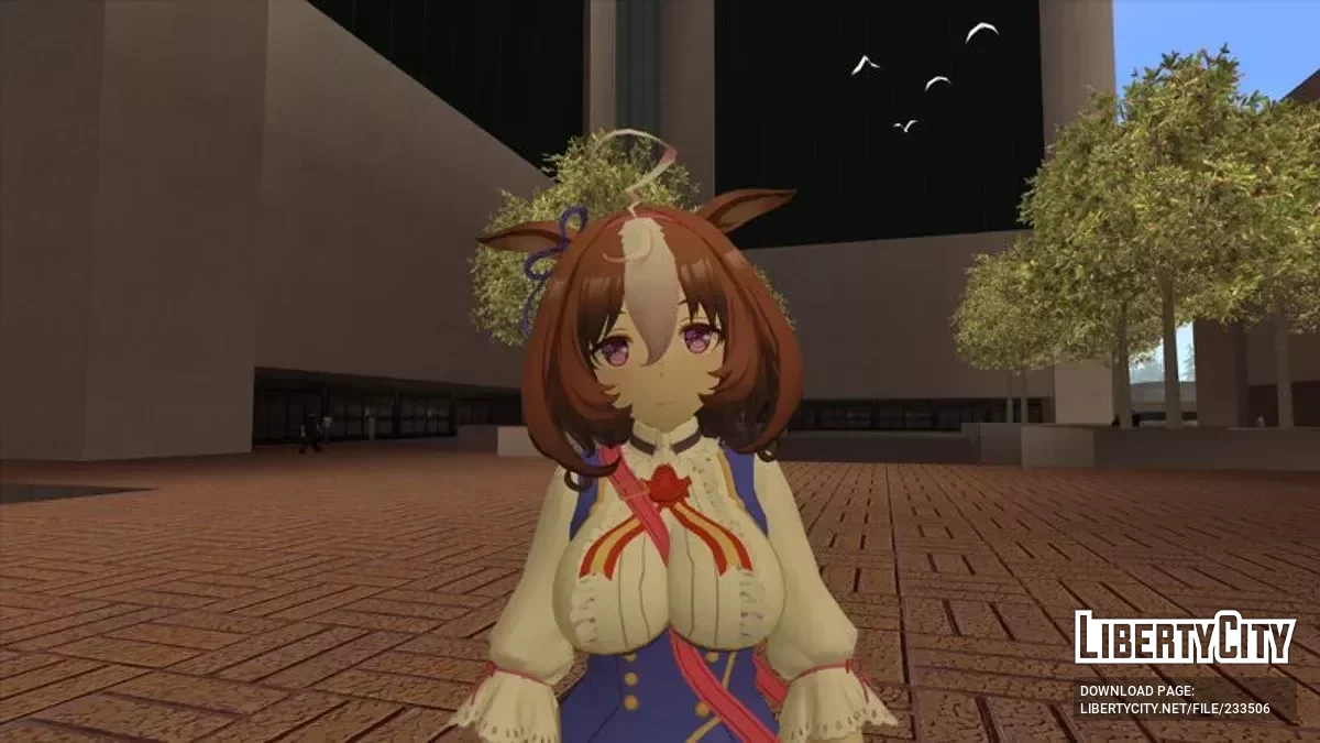 Meisho Doto из Uma Musume / GTA San Andreas