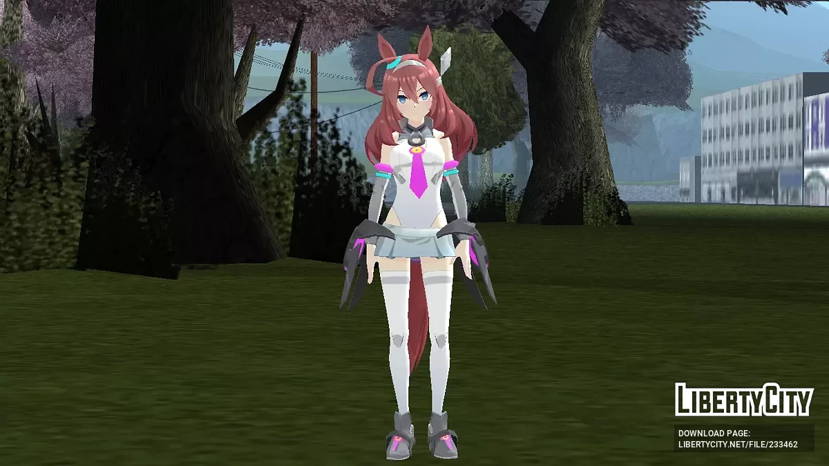 Михоно Бурбон из Uma Musume (PC + Android) / GTA San Andreas