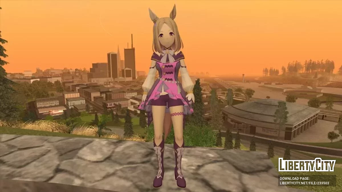 Нарита Топ Род из Uma Musume / GTA San Andreas