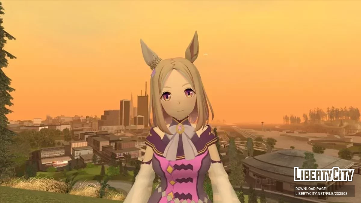 Нарита Топ Род из Uma Musume / GTA San Andreas