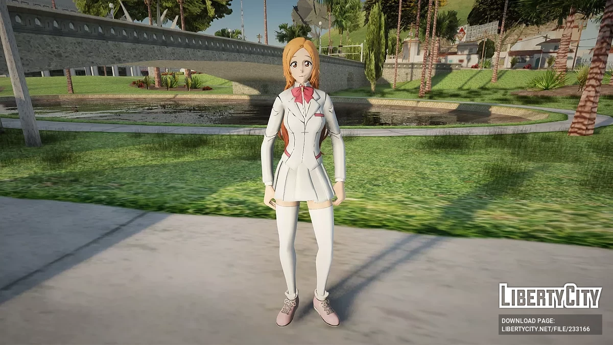 Орихимэ Иноуэ из Fortnite / GTA San Andreas