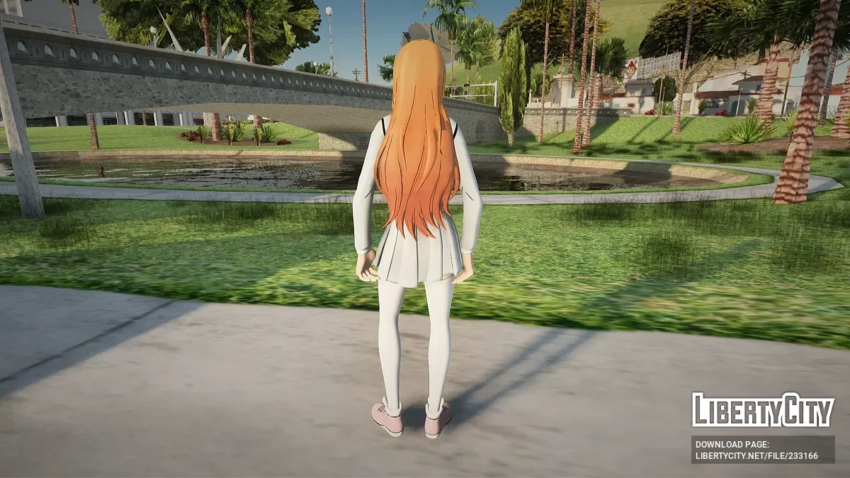 Орихимэ Иноуэ из Fortnite / GTA San Andreas