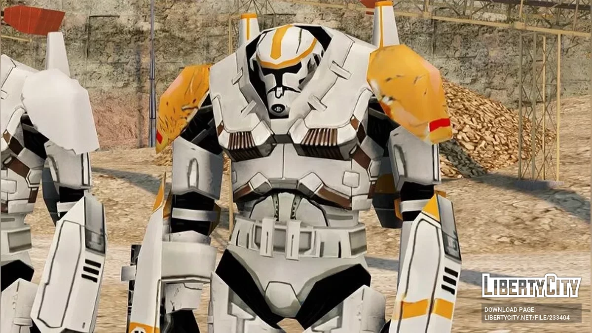 Пламенный солдат-клон из Star Wars / GTA San Andreas