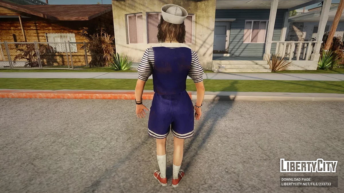 Робин Бакли из сериала «Очень странные дела» / GTA San Andreas